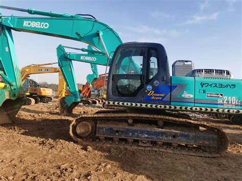 Used 21 Ton Kobelco Sk210 Crawler Excavator Original Secondhand