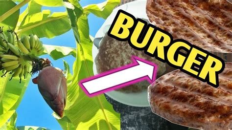 Puso Ng Saging Madali Lang Gawing Burger Burger Putty YouTube