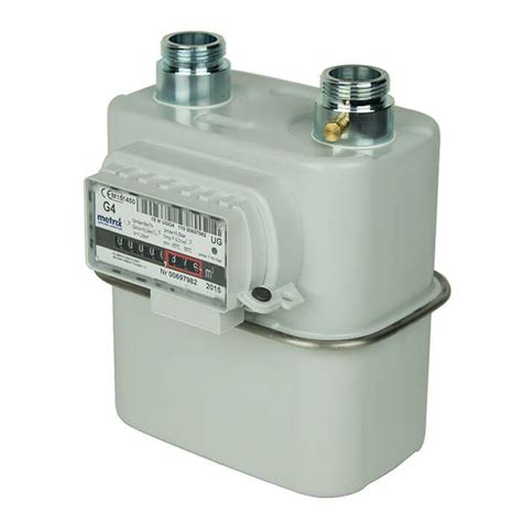 G Diaphragm Gas Meter With Pulse Plug Lead Diaphragm Gas Meters