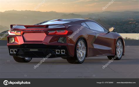 Chevrolet Corvette Parking Lot Stock Editorial Photo Mikemareen