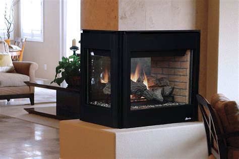 Two Sided Gas Log Fireplace Inserts Mriya Net