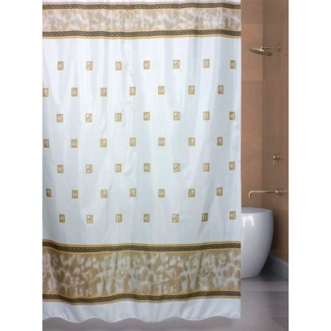 Штора для ванной комнаты Bath Plus Rome бежевая, 180х180 2115/3-P ...