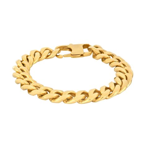 SON OF NOA Armbånd i stål med IP gold 80890122819