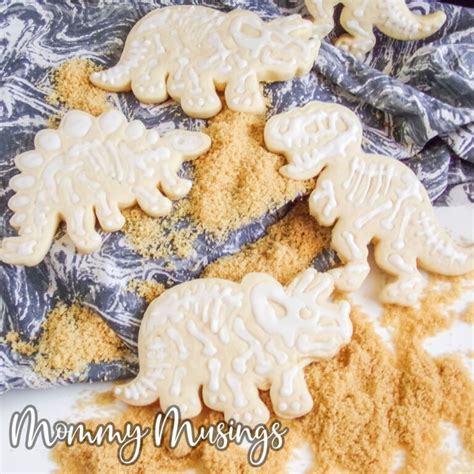 How To Make Dinosaur Cookies for a Dinosaur Party