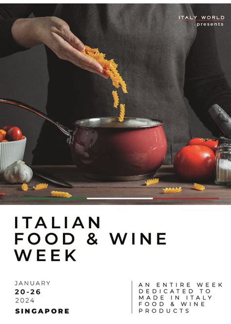 Shopping Event Access Pass Italian Food Wine Week Singapore