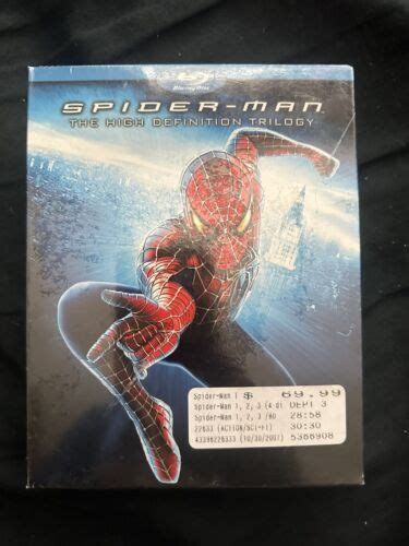 Spider Man The High Definition Trilogy Blu Ray Brand New Sealed