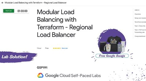 Modular Load Balancing With Terraform Regional Load Balancer Lab