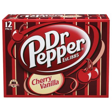 Dr Pepper Cherry Vanilla Soda, 12 cans / 12 fl oz - Ralphs