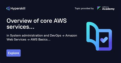 Overview Of Core Aws Services Hyperskill