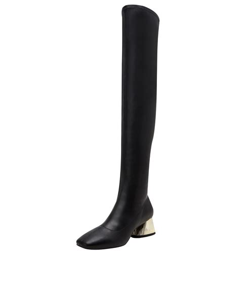 Katy Perry The Clarra Otk Boot Over The Knee In Black Lyst