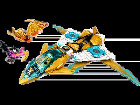 LEGO NINJAGO Kai’s Golden Dragon Raider • Set 71773