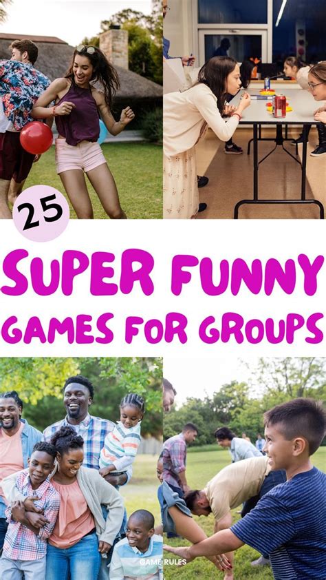 25 Super Funny Games For Groups In 2024 Funny Games For Groups Fun