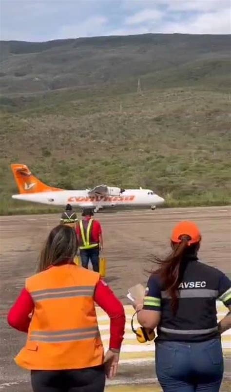 Freddy Bernal Con La Llegada Del Vuelo De Prueba Inicia El Camino A