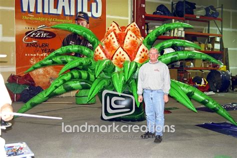 Giant Inflatable Plant Stage Prop