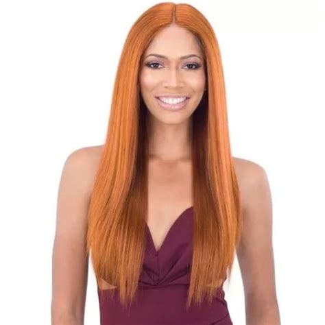 Shake N Go Organique Synthetic Lace Front Wig Light Yaky Straight 24 Afrostyling