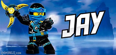 Ninjago Jay from Lego Games - Blue Ninja, Elemental Master of Lightning