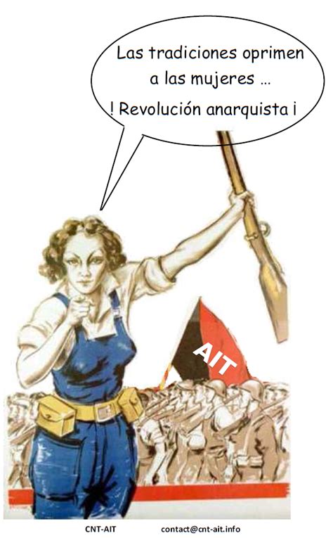 Actualit De L Anarchosyndicalisme Las Tradiciones Oprimen A Las Mujeres