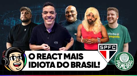 LIL VINICIN CAZÉTV E CHARLA PODCAST REAGINDO A SÃO PAULO X PALMEIRAS