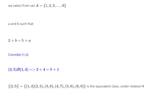 13 Prove That The Relation R On The NXN Defined By A B R C D Ad