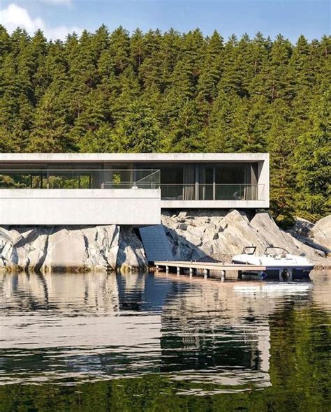 On Instagram Minimalists Perfect Lake House