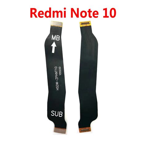 RedMi NOTE10 4G M2101K7AG I NOTE 10S MAIN BOARD FLEX RIBBON MOTHERBOARD