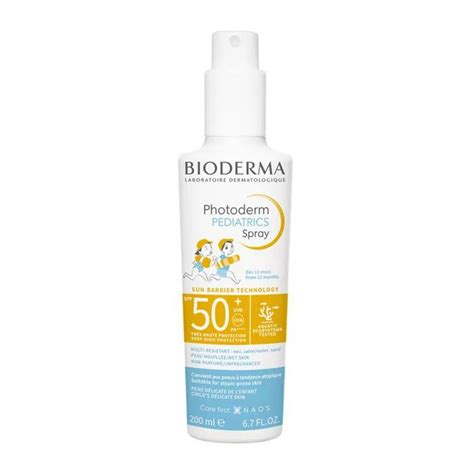 Биодерма Фотодерм Солнцезащитный детский спрей Pediatrics SPF50+ 200 мл ...