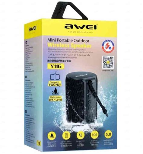 Awei Y116 Bluetooth Mini Speaker Price In Bangladesh