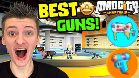 Best Weapons In Mad City Chapter Roblox Youtube