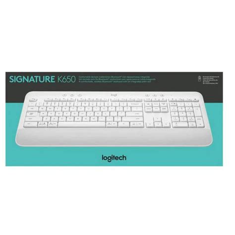 Teclado Logitech Signature K650 Inalambrico Blanco Esp Progaming