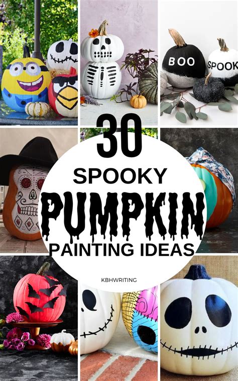 30 Spooky Pumpkin Painting Ideas For Halloween