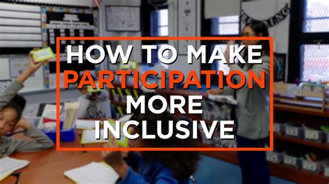 4 Ways To Make Classroom Participation More Inclusive Youtube