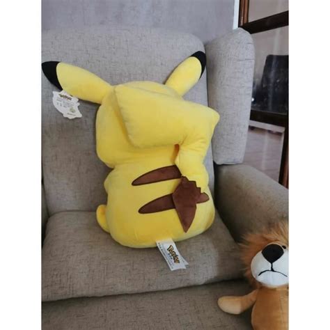 Peluche Pikachu XXL 60CM Officiel Pokémon Cdiscount Jeux Jouets