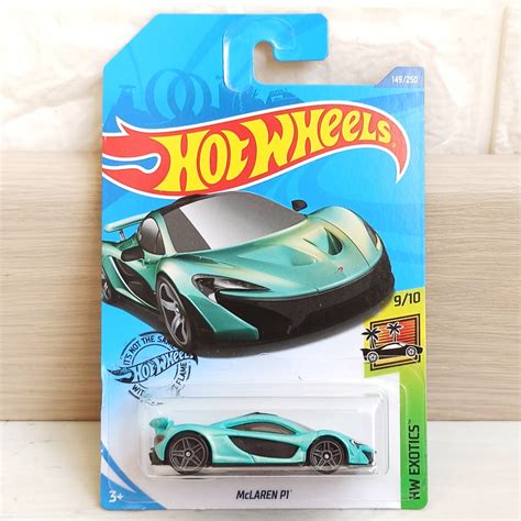 PUTIH Hot Wheels Renault Mclaren P1 720S Senna F1 GTR 17 Pagani Huayra Roadster Koenigsegg Jesko