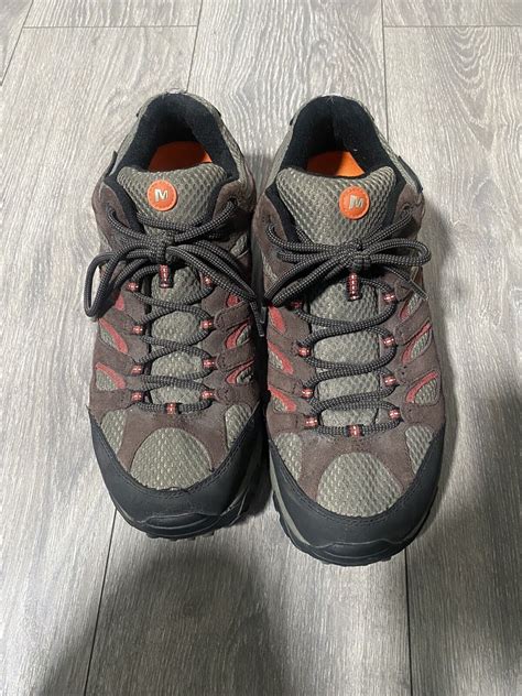 Merrell Continuum Moab Outdoor Vibram Hiking Shoes J8 Gem