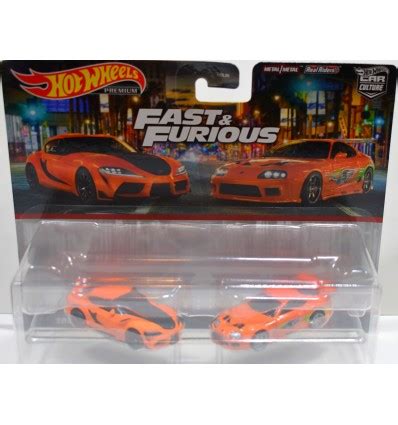 Hot Wheels Premium Fast And Furious Toyota Supra Set