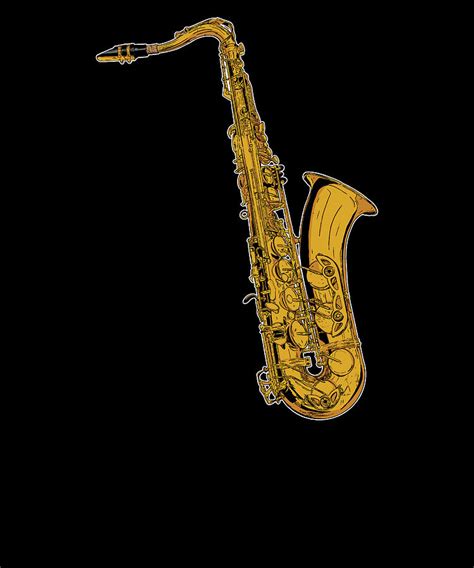 Sax Saxophonist Musician Marching Band Saxophone Digital Art By Crazy