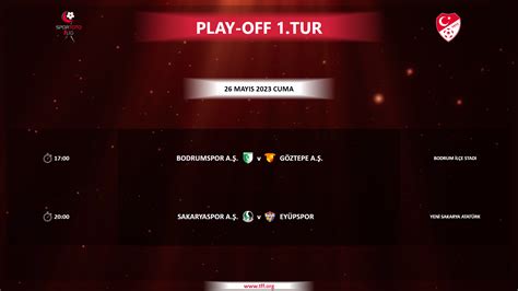 Spor Toto Lig De Play Off Tur Program Belli Oldu Trendyol