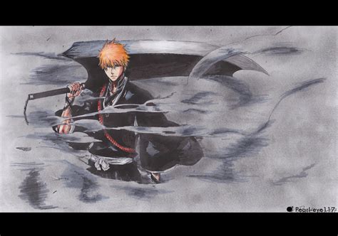 Ichigo Back In Black By Pearl Eye117 On Deviantart