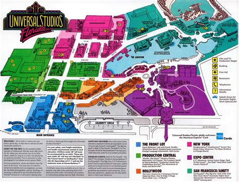 Theme Park Brochures Universal Studios Florida - Theme Park Brochures