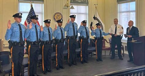 New Brunswick Police Department Welcomes Seven New Officers New