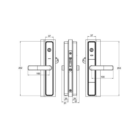 Yale Silver Unity Security Screen Door Lock - Bunnings Australia