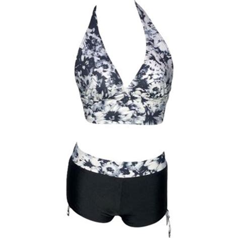 Ripley BIKINI PUSH UP LICRA MUJER NEGRO UV BUSIER CON SHORT GL 28