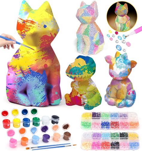 Tacobear Kit Di Pittura Per Bambini D Pittura Gatto Bambini Con