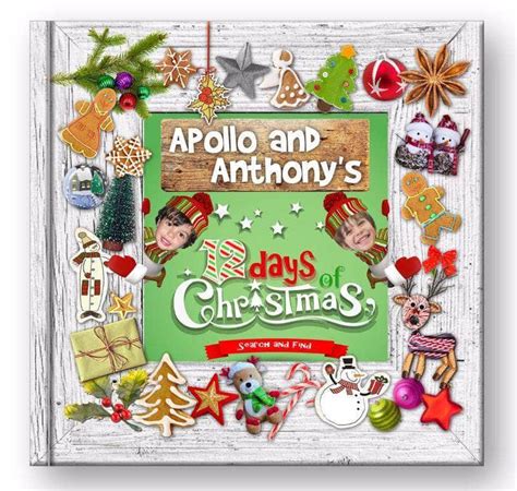 Personalized Christmas Book for 2 Children, with photo and name - My ...