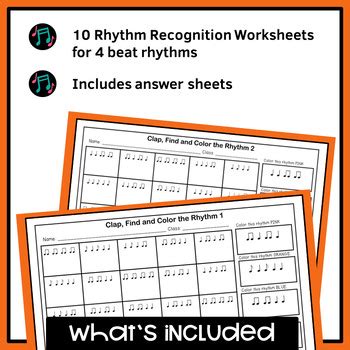 Music Rhythm Worksheets By Jooya Teaching Resources Tpt