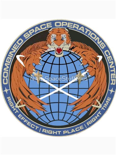 Combined Space Operations Center Crest T Shirt For Sale By Spacestuffplus Redbubble