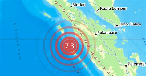 Temblor Hoy En Indonesia Terremoto De Magnitud 73 Azota La Isla De Sumatra Y Activa Alerta De