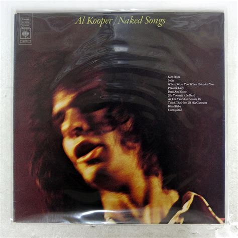 Letao Al Kooper Naked Songs Cbs S