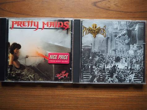 Amazon co jp 中古 プリティメイズ CD 枚セット Pretty Maids Red Hot And Heavy Sin Decade PC読込確認済 おもちゃ