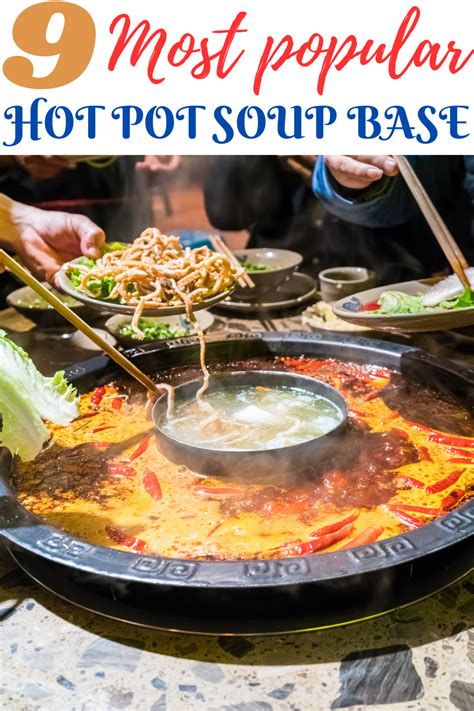 9 Most Popular Hot Pot Soup Base Hot Pot Recipe Asian Hot Pot Recipe Hot Pot Dipping Sauce